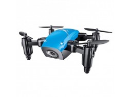 Квадрокоптер Aircraft S9hw Drone mini с камерой Голубой